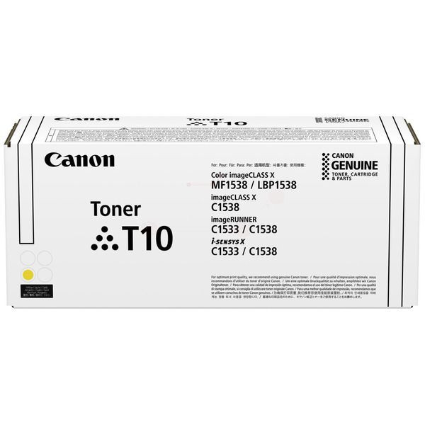 Original Canon 4563C001 / T10 Toner yellow 10.000 Seiten