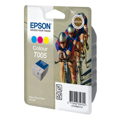Original Epson C13T00501110 / T005 Tinte color 67 ml 570 Seiten
