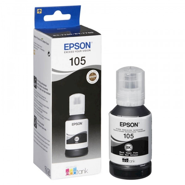 Original Epson C13T00Q140 / 105 Tinte black 140 ml 8.000 Seiten