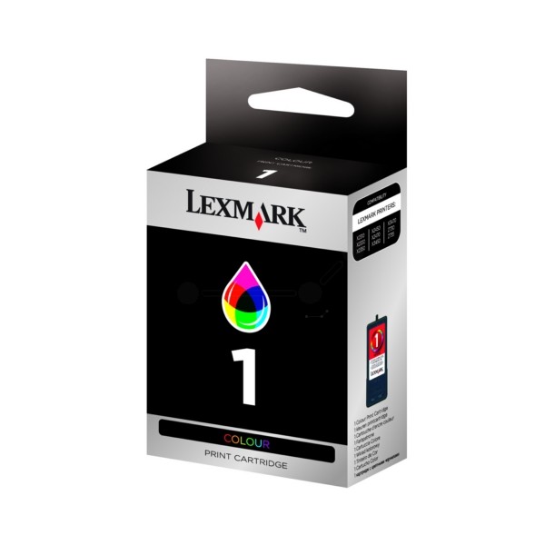 Original Lexmark 18CX781 / Nr. 1 Tinte black/color 125 Seiten