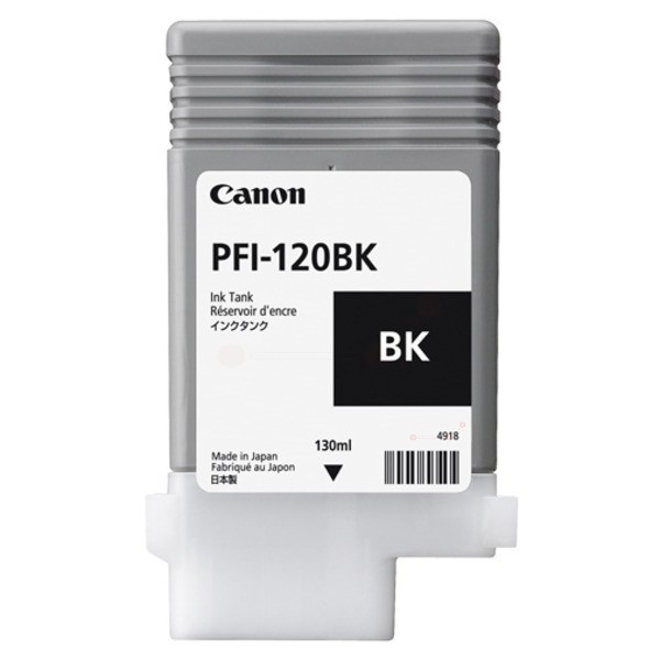 Original Canon 2885C001 / PFI-120BK Tinte black 130 ml