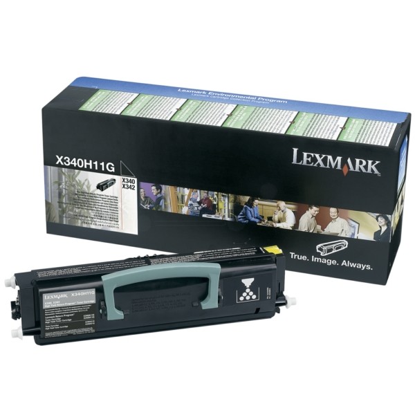 Original Lexmark X340H11G Toner schwarz return program 6.000 Seiten