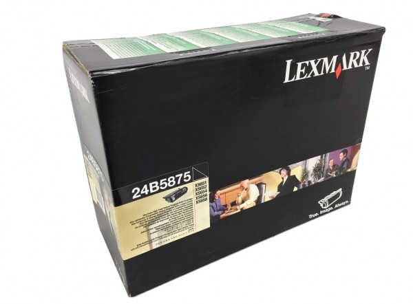 Original Lexmark 24B5875 Toner black 30.000 Seiten