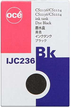 Original OCE 29952265 / IJC 236 BK Tinte black Dye 130 ml