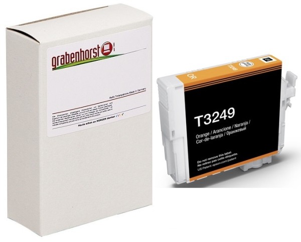 Alternativ Epson C13T32494010 / T3249 Tinte orange 14 ml 980 Seiten