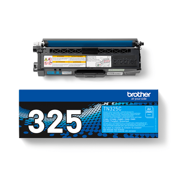 Original Brother TN-325C Toner cyan 3.500 Seiten