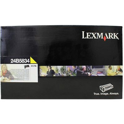Original Lexmark 24B5834 Toner yellow 18.000 Seiten