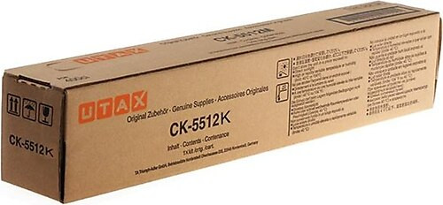 Original Utax 1T02R60UT0 / CK-5512K Toner black 20.000 Seiten