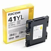 Original Ricoh 405768 / GC-41 YL Gelkartusche yellow 41 ml 600 Seiten