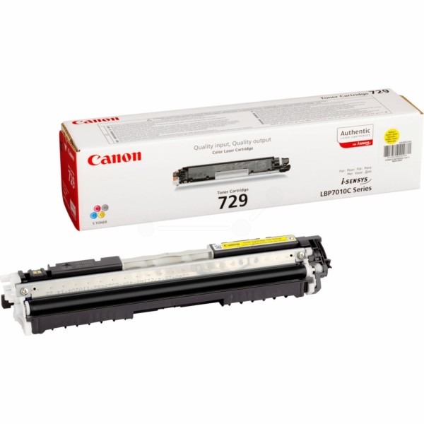 Original Canon 4367B002 / 729 Y Toner gelb 1.000 Seiten