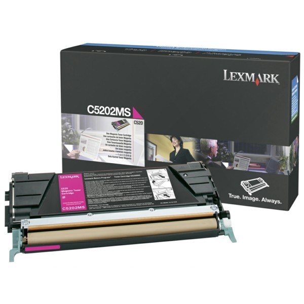 Original Lexmark C5202MS Toner-Kit magenta 1.500 Seiten