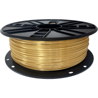 3D-Filament Seiden-PLA gelbgold mit Perlglanz 1.75mm 1000g Spule