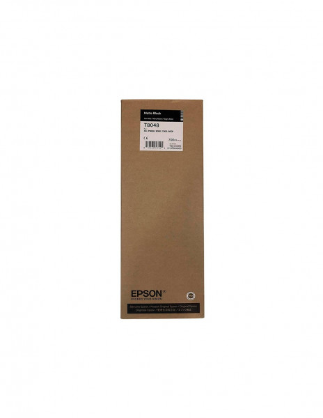 Original Epson C13T804800 / T8048 Tinte matt black 700 ml