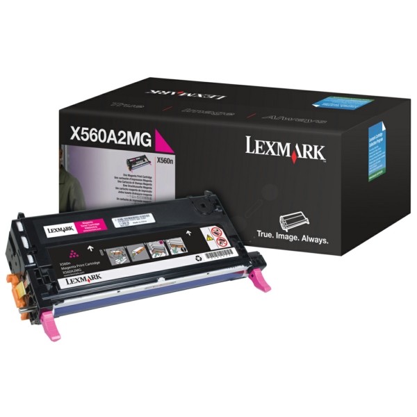 Original Lexmark X560A2MG Tonerkartusche magenta 4.000 Seiten