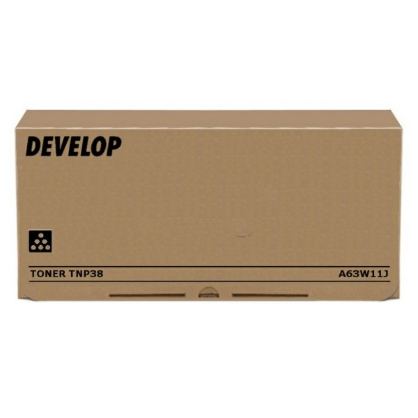 Original Develop A63W11J / TNP-38 Toner-Kit schwarz 20.000 Seiten