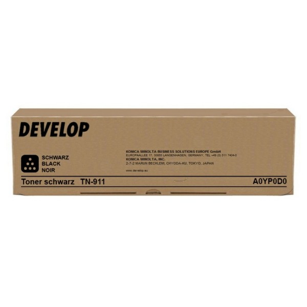 Original Develop A0YP0D1 / TN-911 Toner schwarz 80.000 Seiten