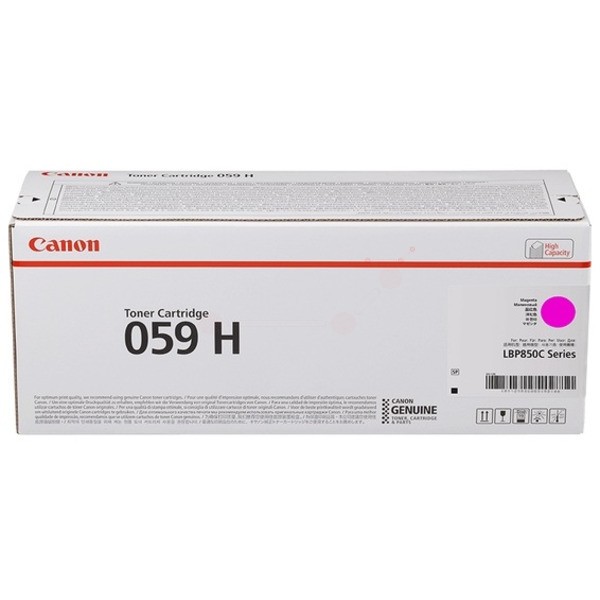 Original Canon 3625C001 / 059 H Toner magenta 13.500 Seiten