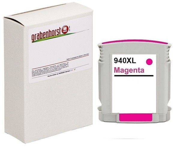 Alternativ HP C4908AE / 940XL Tinte magenta 1.400 Seiten