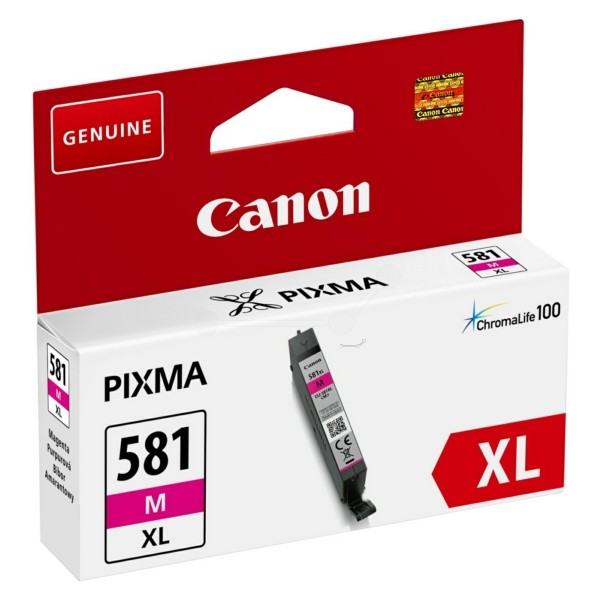 Original Canon 2050C001 / CLI-581 MXL Tintenpatrone magenta 8,3 ml 475 Seiten