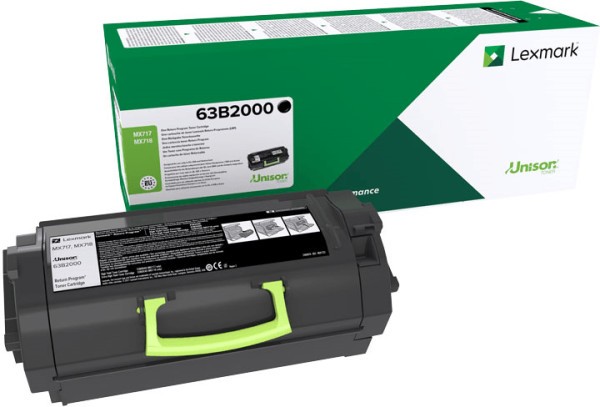 Original Lexmark 63B2000 Toner return program 11.000 Seiten