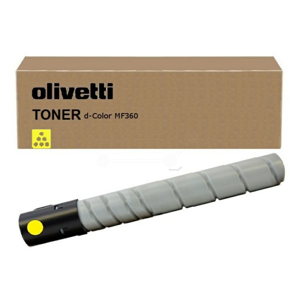 Original Olivetti B0842 Toner gelb 26.000 Seiten