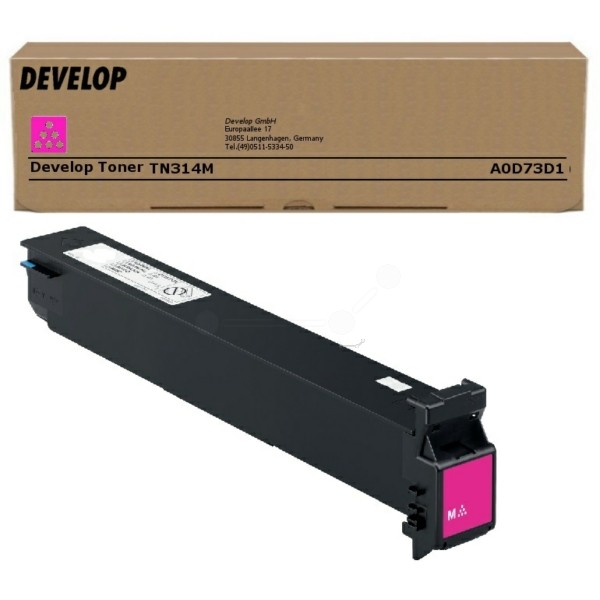 Original Develop A0D73D1 / TN-314 M Toner magenta 17.000 Seiten