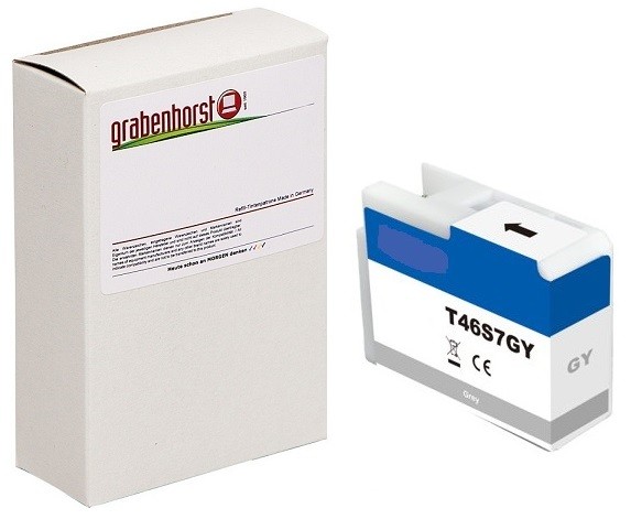 NEUAlternativ Epson C13T46S700 / T46S7 Tinte gray 25 ml