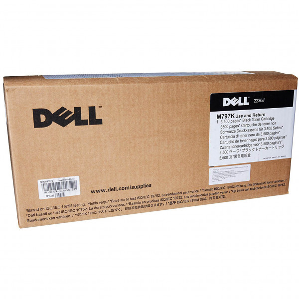 Original Dell 593-10501 / M797K Toner black return program 3.500 Seiten