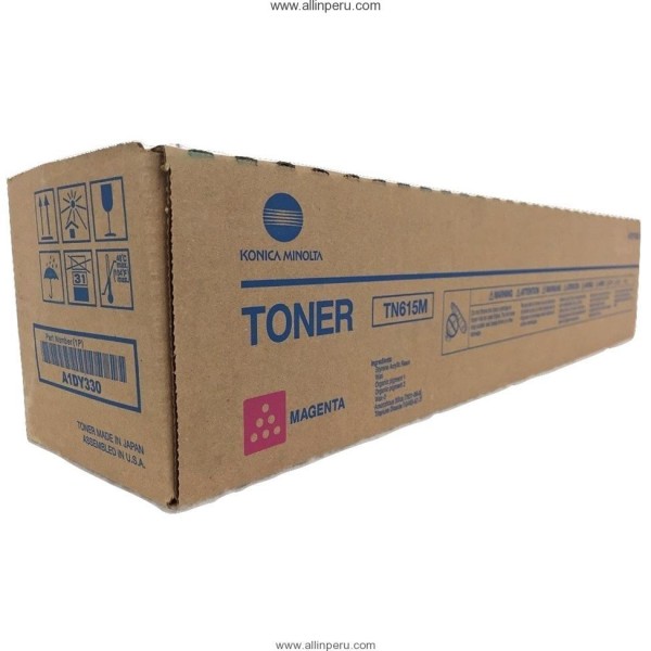 Original Konica Minolta A1DY350 / TN-615M Toner magenta 68.000 Seiten