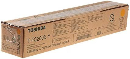 Original Toshiba 6AJ00000131 / T-FC200EY Toner yellow 33.600 Seiten