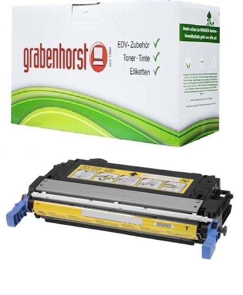 Alternativ HP Q6462A / 644A Toner yellow 12.000 Seiten