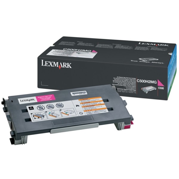 Original Lexmark C500H2MG Toner magenta 3.000 Seiten