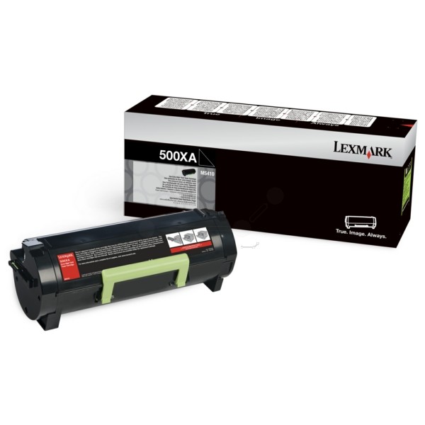 Original Lexmark 50F0XA0 / 500XA Toner-Kit schwarz 10.000 Seiten