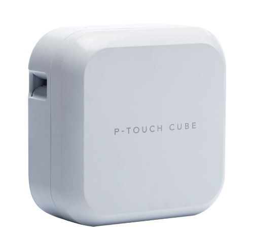 Brother P-Touch CUBE PLUS (PTP710BTHZ1) Beschriftungsgerät, weiß
