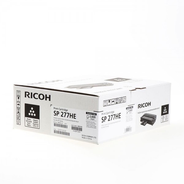 Original Ricoh 408160 / TYPE SP 277 HE Toner 2.600 Seiten