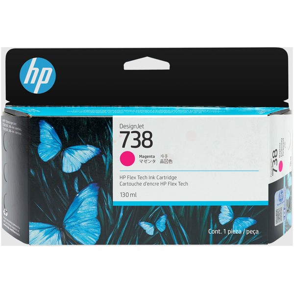 NEUOriginal HP 498N6A / 738 Tinte magenta 130 ml