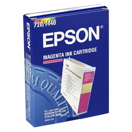 Original Epson C13S020126 Tinte magenta 110 ml 3.200 Seiten