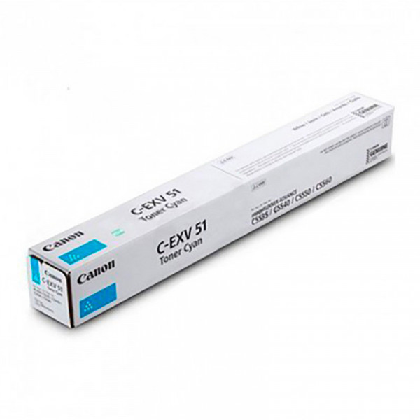 Original Canon 0482C002 / C-EXV51C Toner cyan 60.000 Seiten