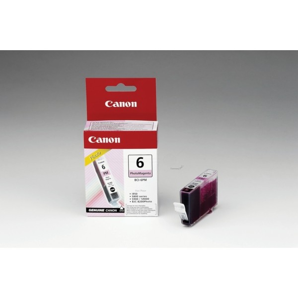 Original Canon 4710A002 / BCI-6 PM Tintenpatrone magenta hell 13 ml 280 Seiten