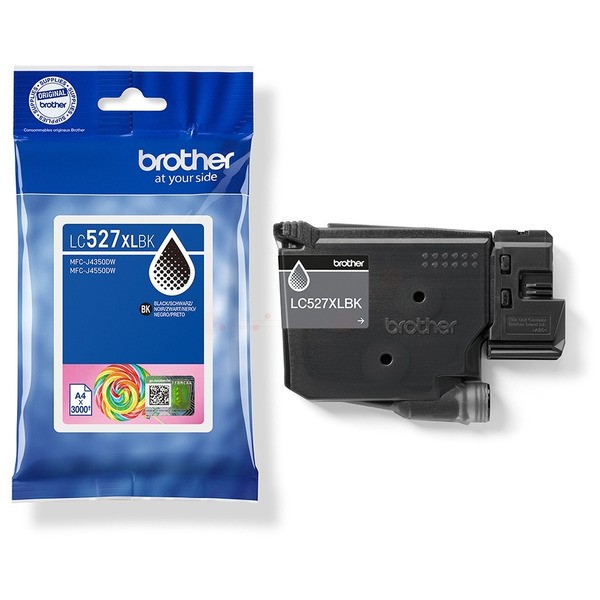 NEUOriginal Brother LC-527XLBK Tinte black High-Capacity 3.500 Seiten