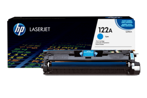 Original HP Q3961A / 122A Toner cyan 4.000 Seiten