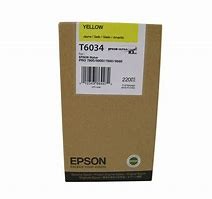 Original Epson C13T603400 / T6034 Tinte yellow 220 ml