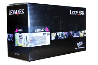 Original Lexmark 24B6471 Toner magenta return program BSD 20.000 Seiten