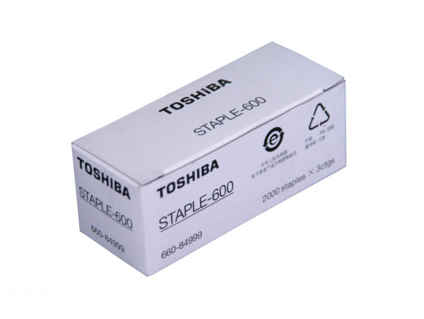 Original Toshiba 66084999 / Staple-600 Heftklammern VE a 3 x 2.000