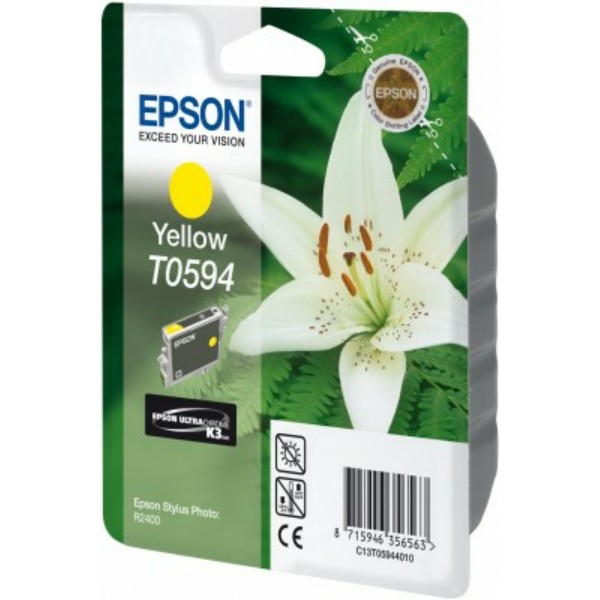 Original Epson C13T05944010 / T0594 Tintenpatrone gelb 13 ml 520 Seiten
