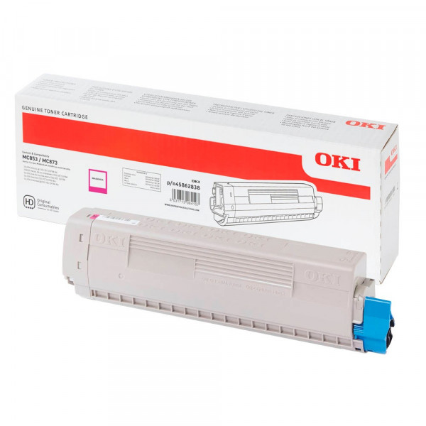 Original OKI 45862838 Toner magenta 7.300 Seiten