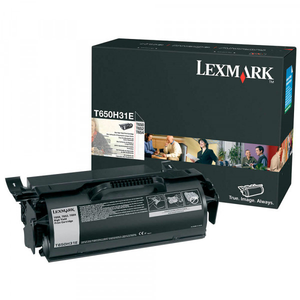 Original Lexmark T650H31E Toner black 25.000 Seiten