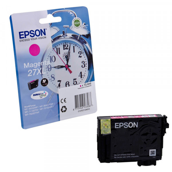 Original Epson C13T27134010 / 27XL Tinte magenta 10,4 ml 1.100 Seiten