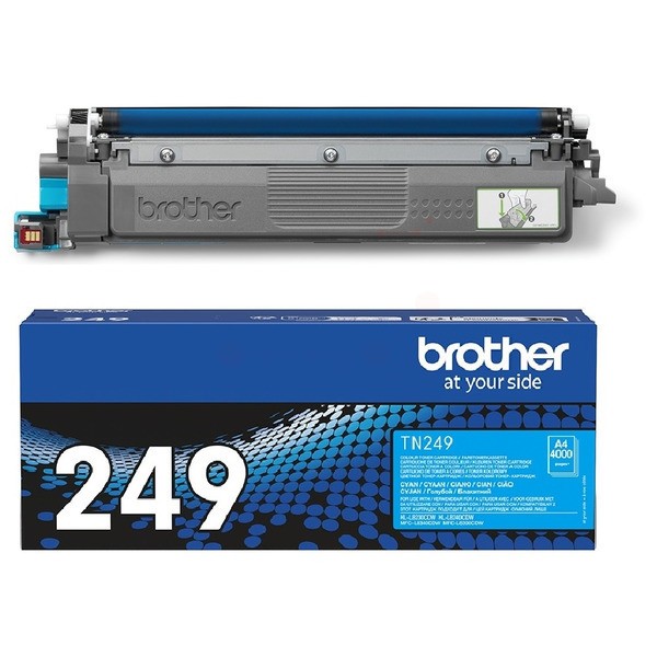 Original Brother TN-249C Toner cyan extra High-Capacity 4.000 Seiten