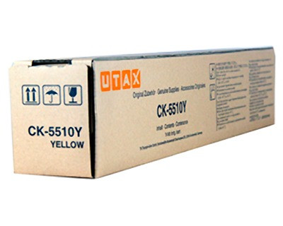Original Utax 1T02R4AUT0 / CK-5510Y Toner yellow 7.000 Seiten